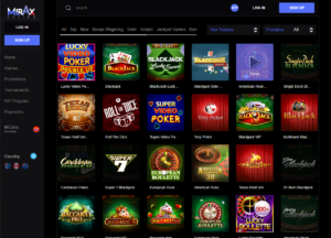 Mirax casino review