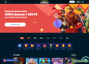 Rollino Casino homepage