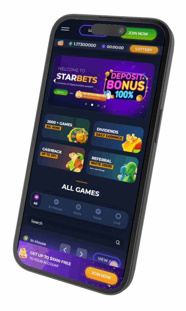 Starbets Casino Mobile