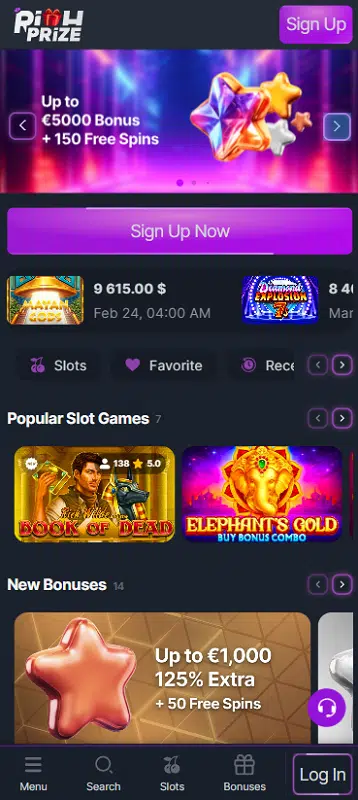 RichPrize Casino Mobile